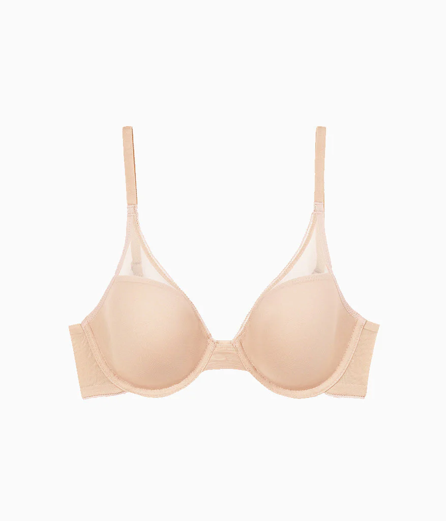 Etched in Style T-Shirt Bra: Au Natural - Image 6