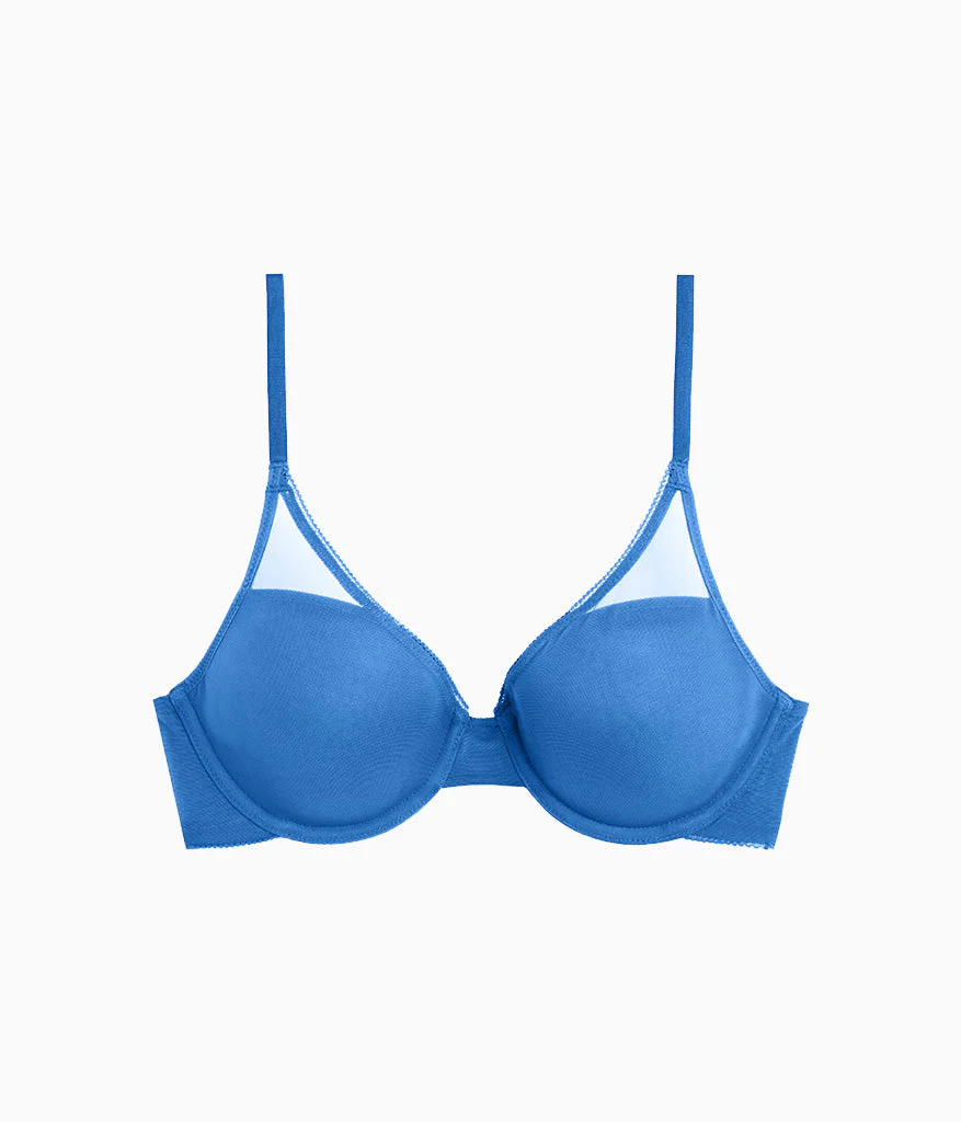 Etched in Style T-Shirt Bra: Delft - Image 5