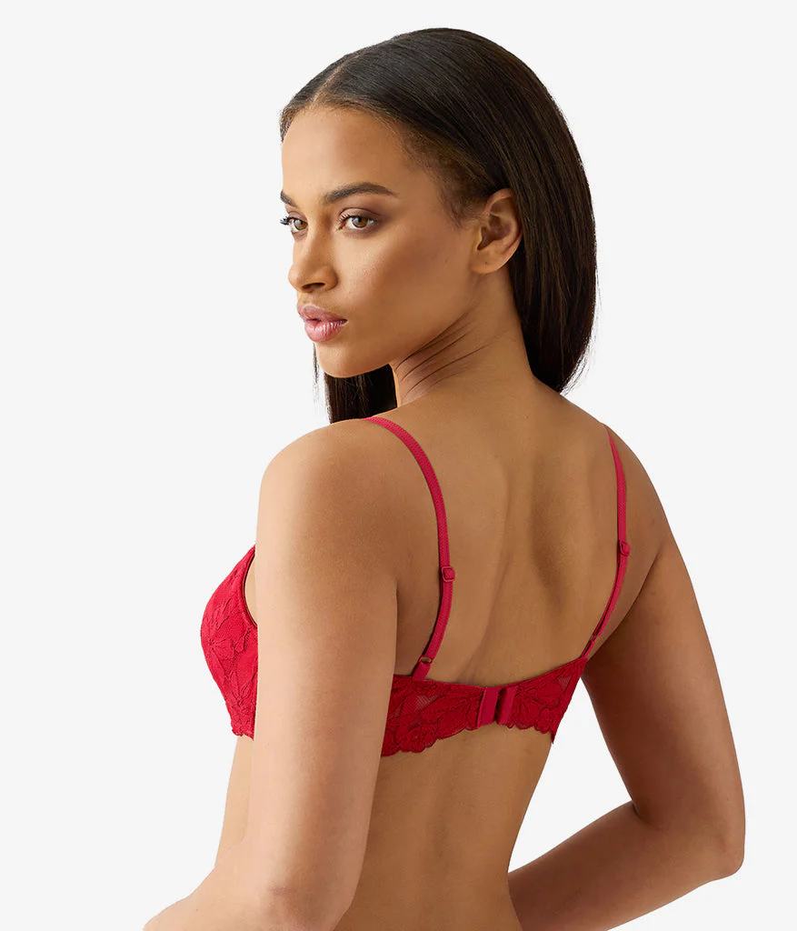 Feeling Famous Balconette Contour Bra: Chili Pepper/Biking Red - Image 2