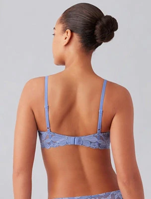 Feeling Famous Balconette Contour Bra: White/Frozen Fjord - Image 6