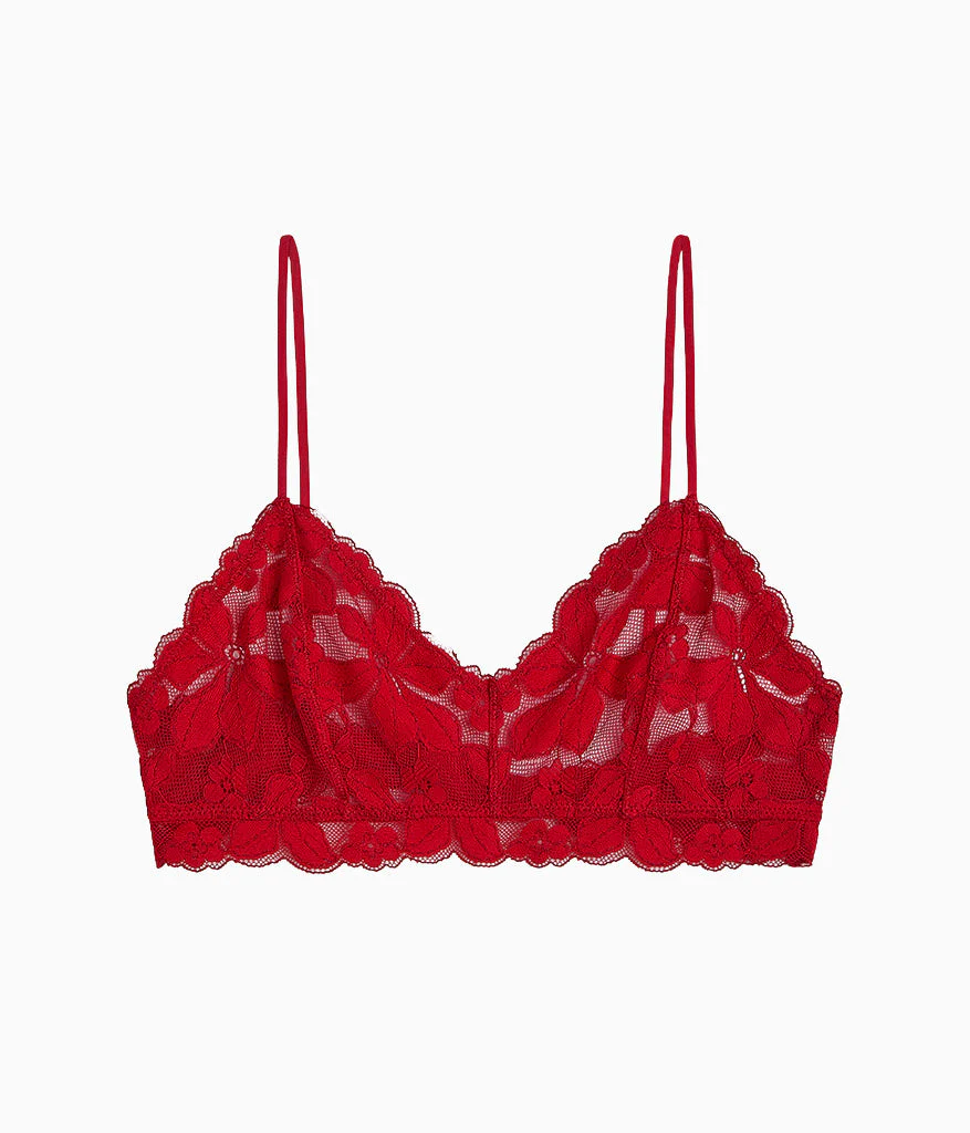 Feeling Famous Bralette: Chili Pepper/Biking Red - Image 4