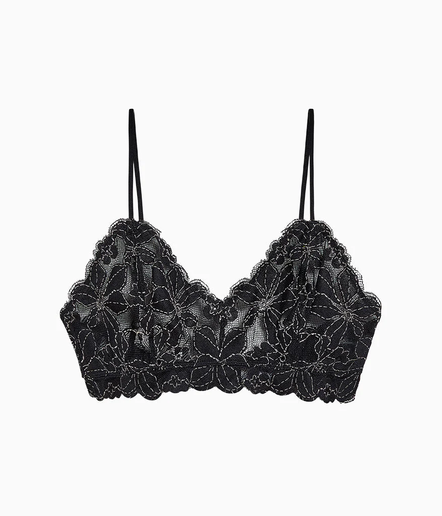 Feeling Famous Bralette: Night/Angel Wing - Image 5