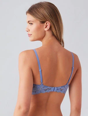 Feeling Famous Wire Free Push Up Bra: Night/Angel Wing - Image 6