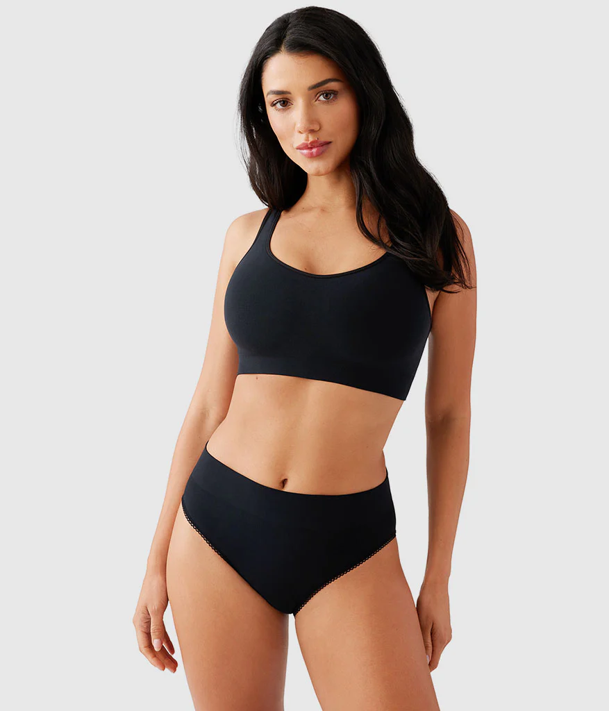 Feeling Flexible Bralette: Black - Image 4