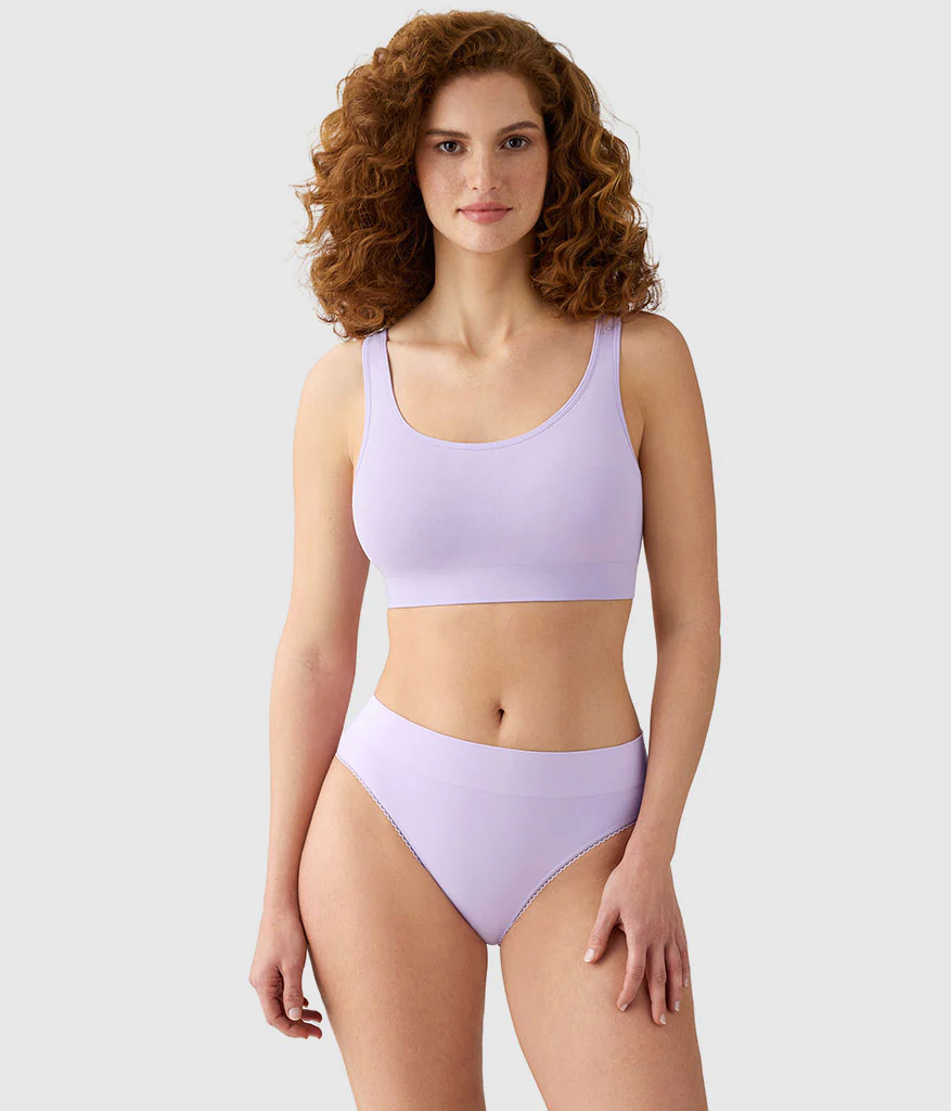Feeling Flexible Bralette: Pastel Lilac - Image 4