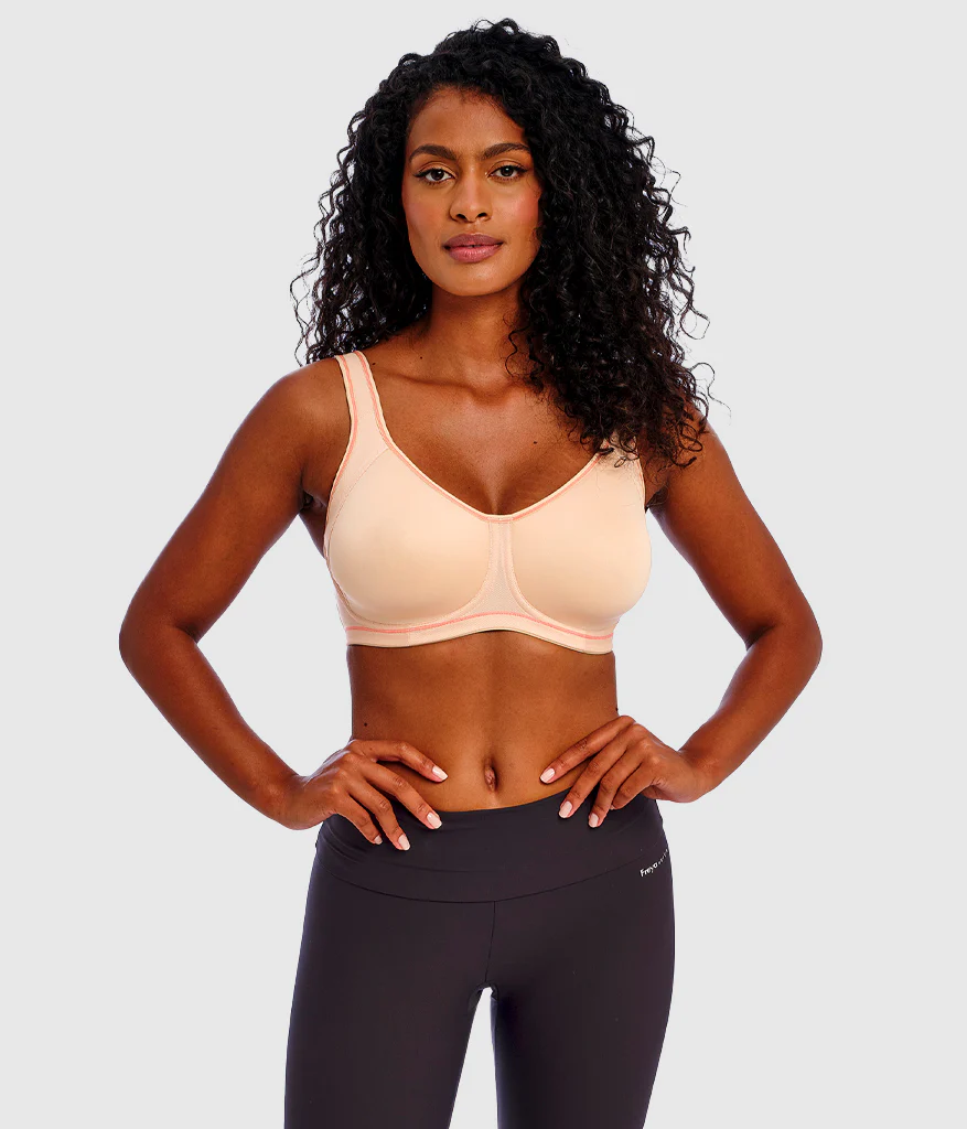 Freya Sonic Sport Underwire Spacer Bra: Nude - Image 4