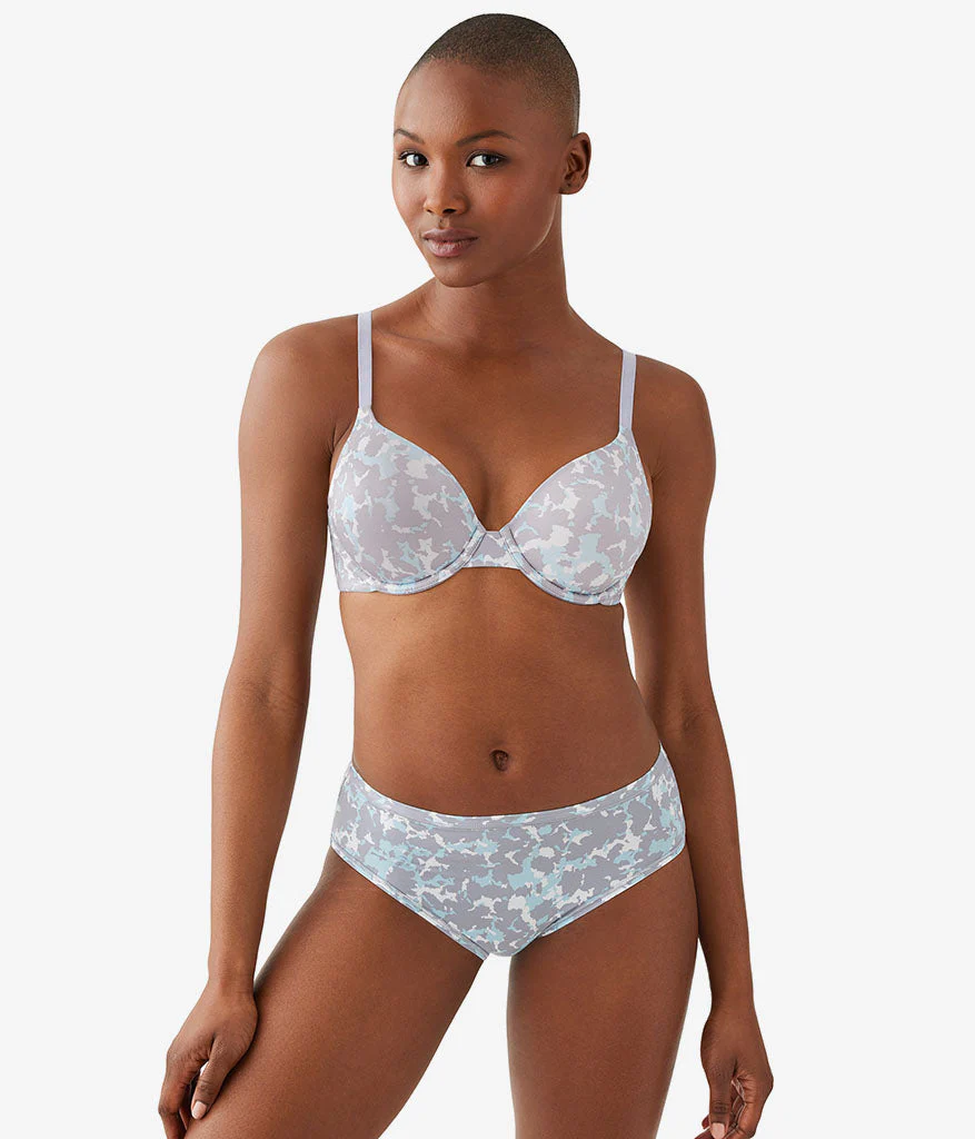 Future Foundation T-Shirt Bra: Dream Blue/Gray Camouflage - Image 4
