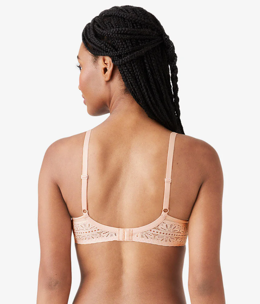 Future Foundation T-Shirt Bra with Lace: Rose Smoke - Image 3