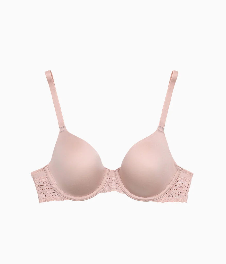 Future Foundation T-Shirt Bra with Lace: Rose Smoke - Image 5