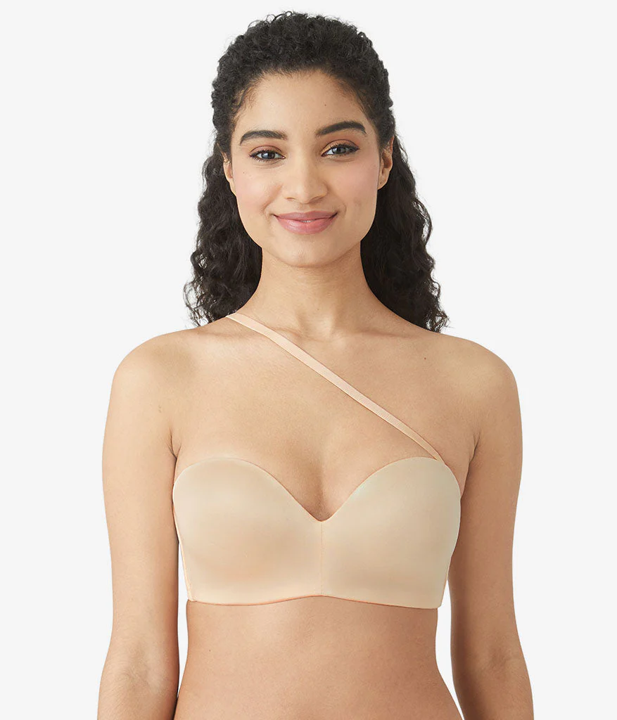 Future Foundation Wire Free Strapless Bra: Au Natural - Image 5