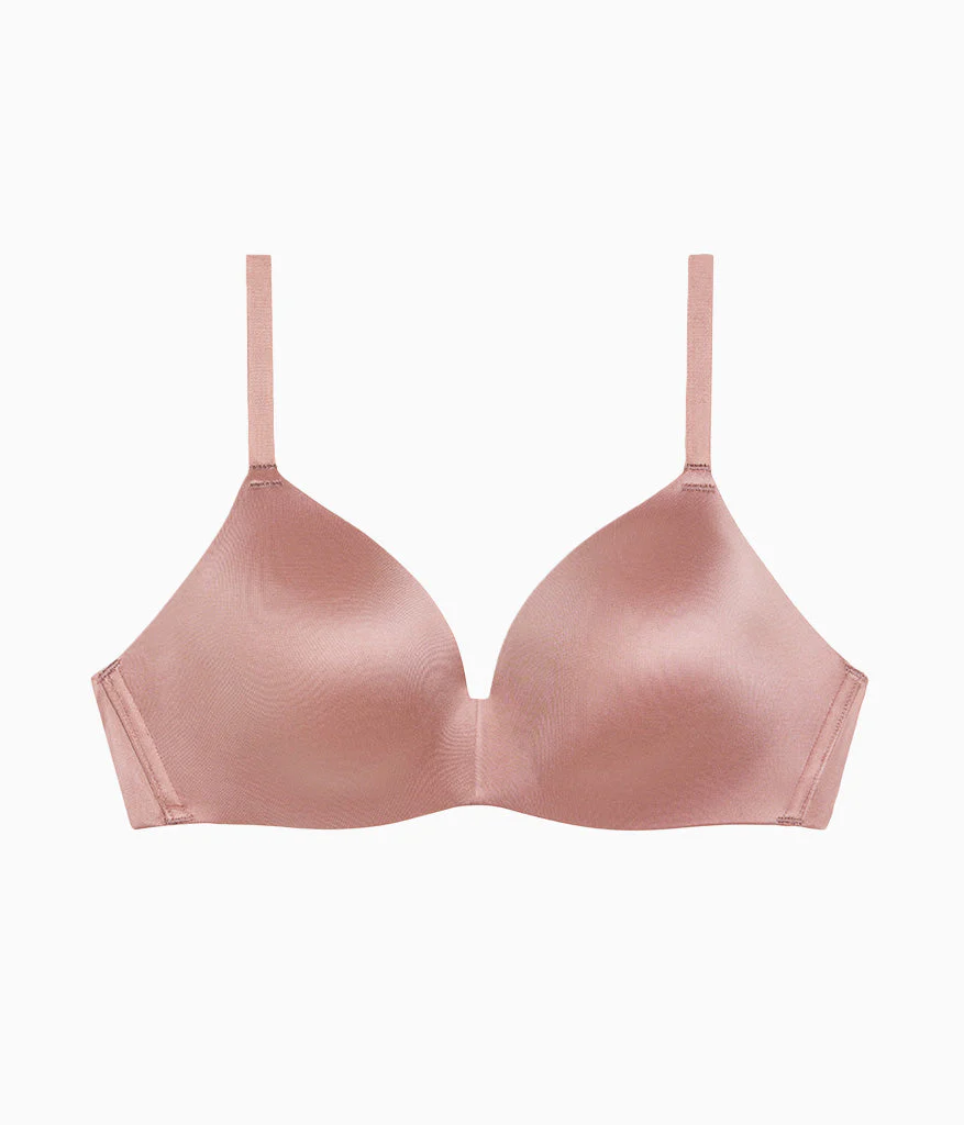 Future Foundation Wire Free T-Shirt Bra: Burlwood - Image 5