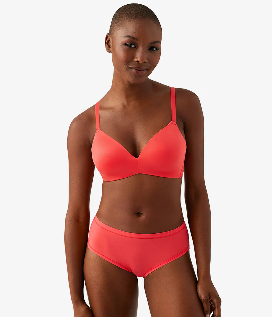 Future Foundation Wire Free T-Shirt Bra: Cayenne - Image 4