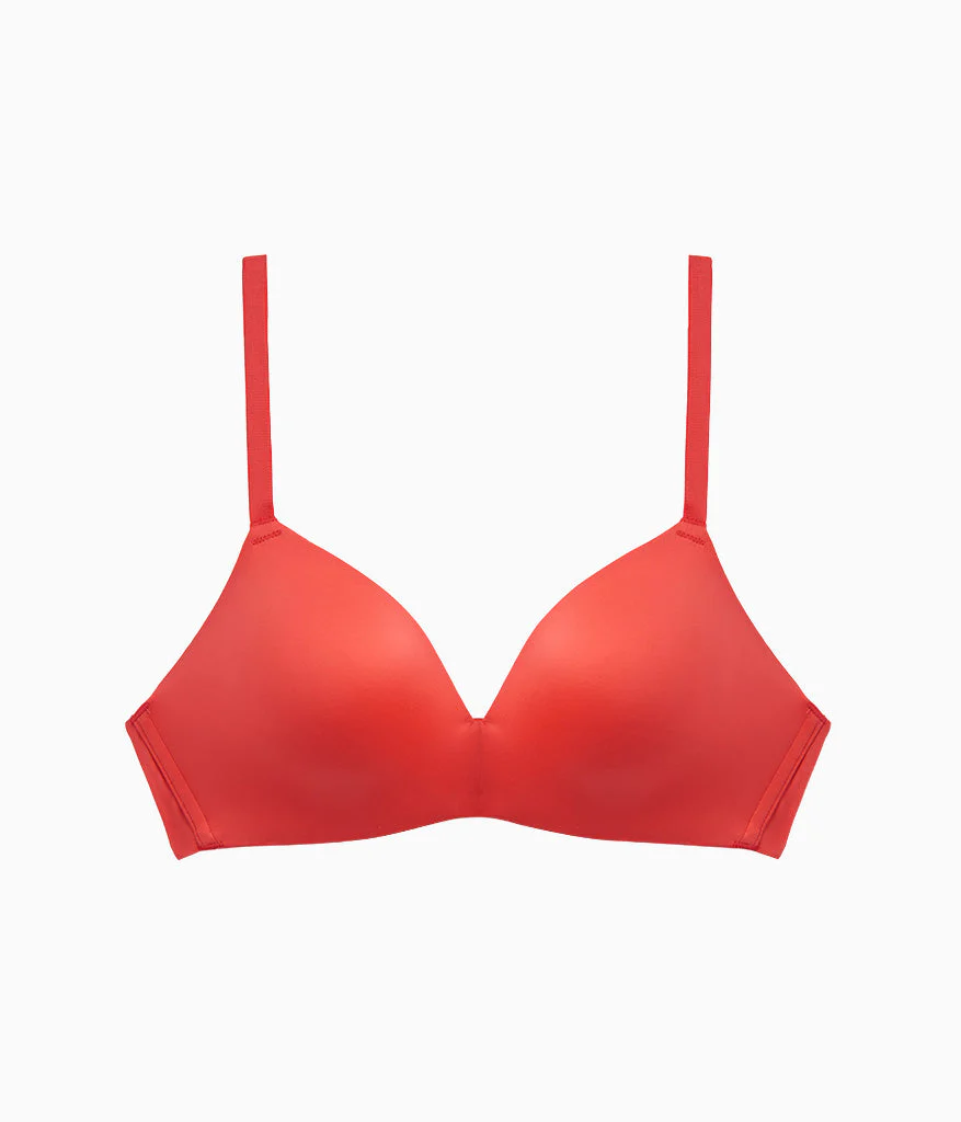 Future Foundation Wire Free T-Shirt Bra: Cayenne - Image 5