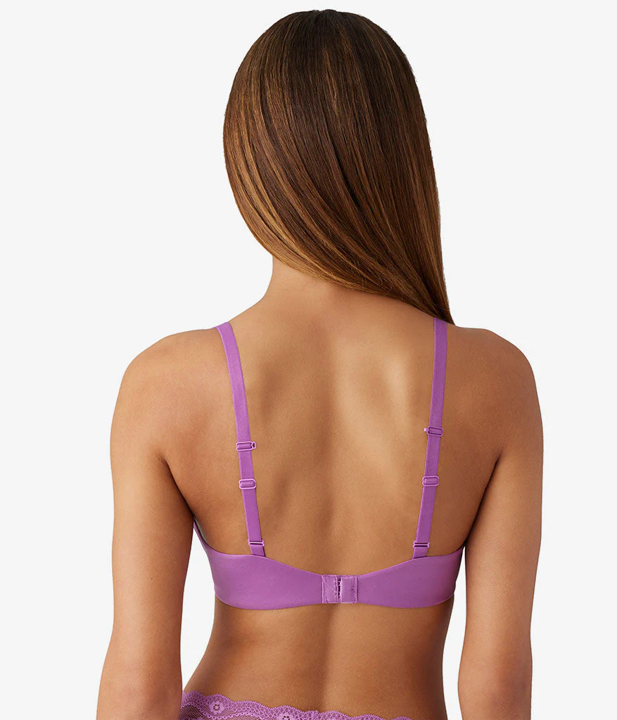 Future Foundation Wire Free T-Shirt Bra: Mulberry - Image 3