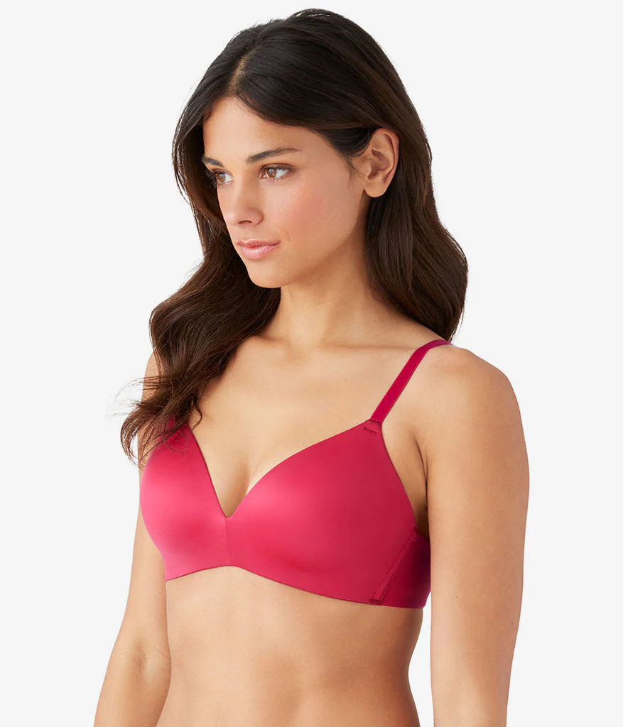 Future Foundation Wire Free T-Shirt Bra: Persian Red - Image 2