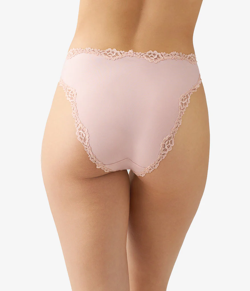 Future Foundation with Lace Hi Leg: Rose Smoke - Image 3