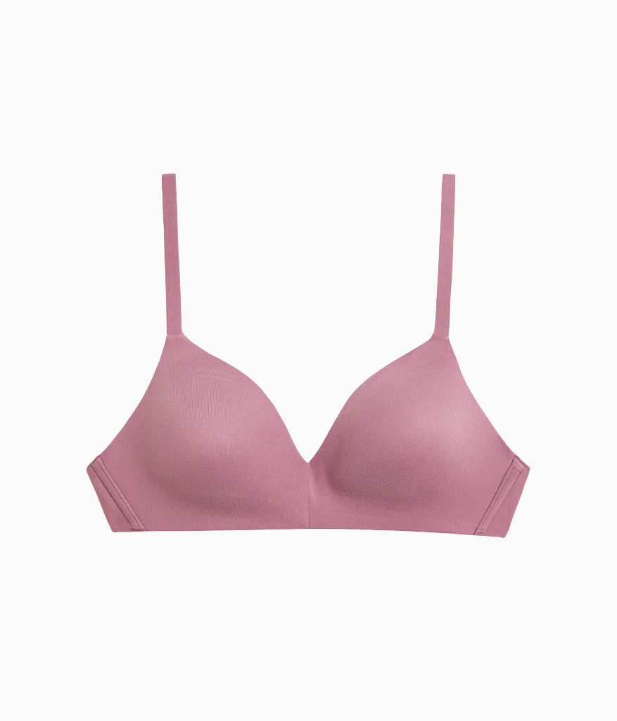 How Perfect Wire Free T-Shirt Bra: Rose Brown - Image 5