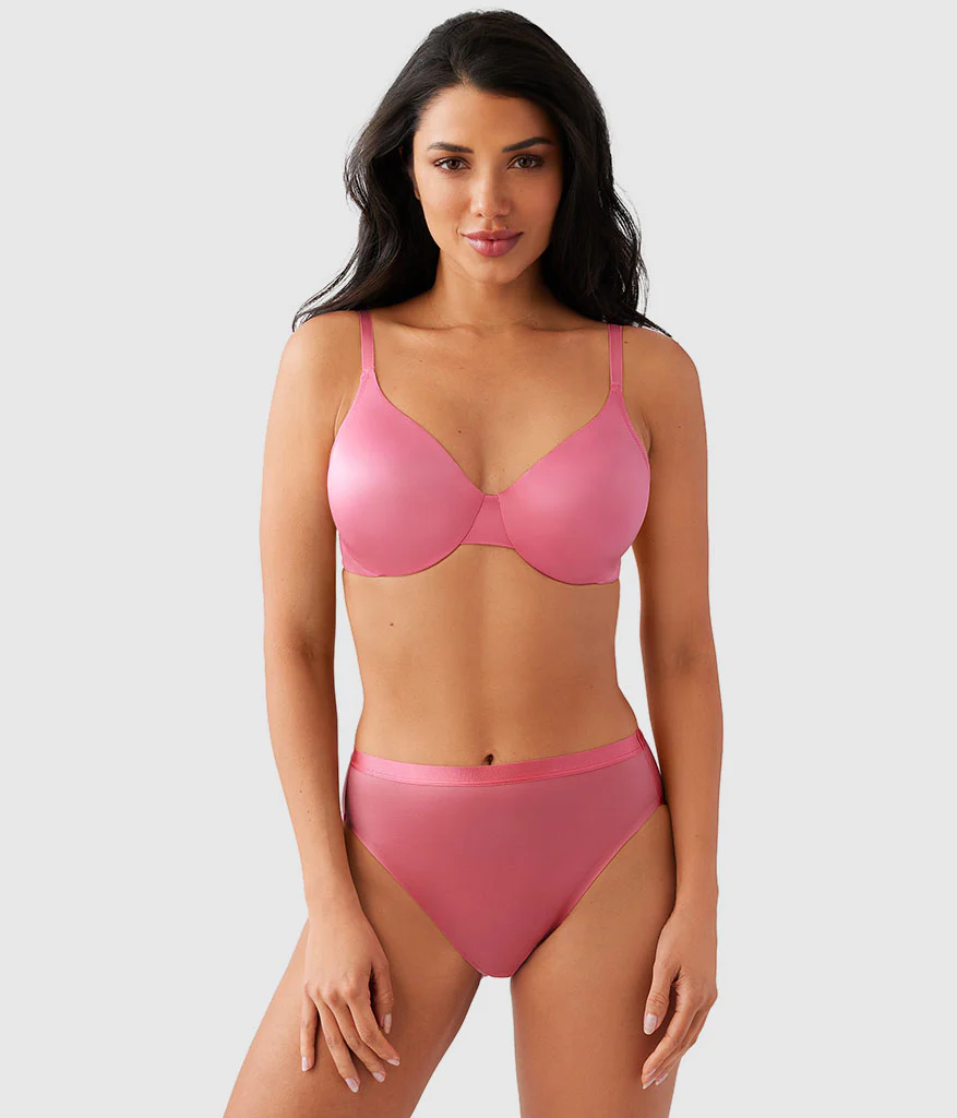 Inner Sheen Underwire Bra: Chateau Rose - Image 4