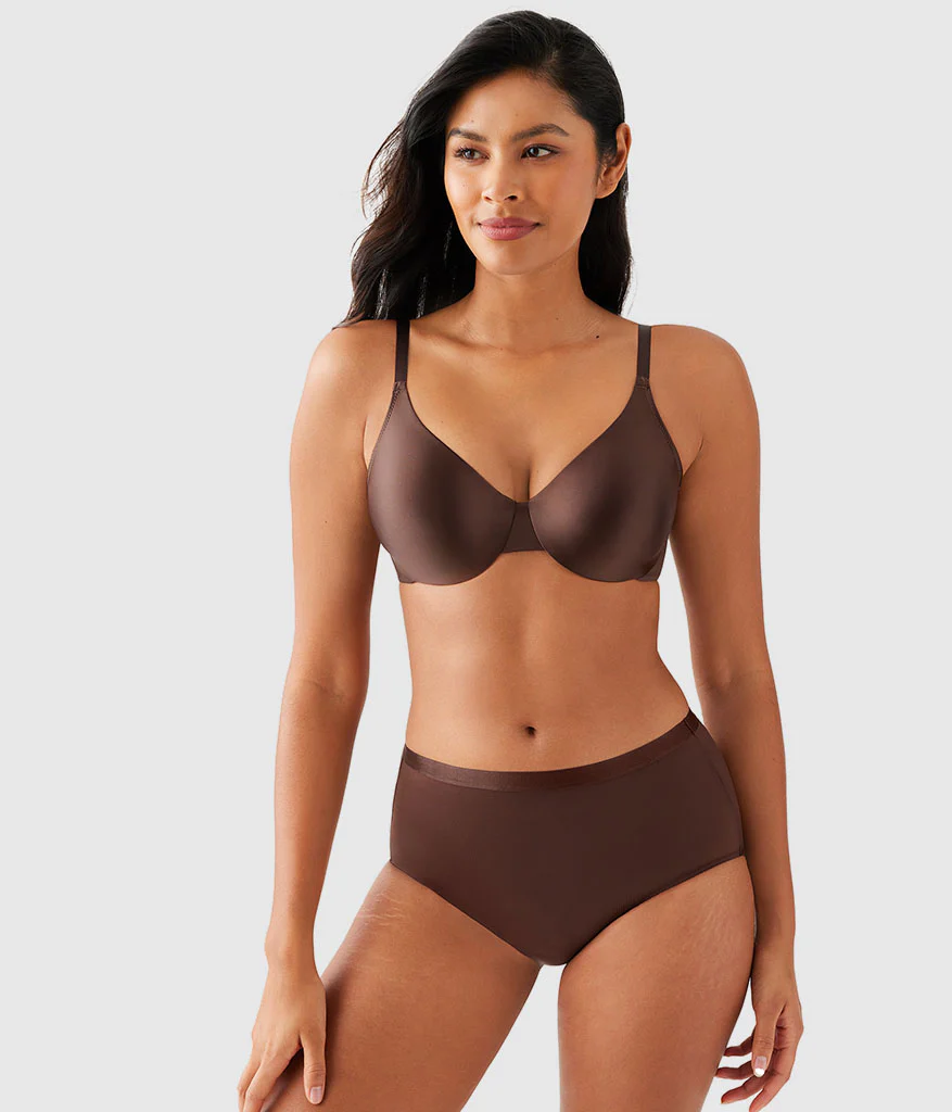 Inner Sheen Underwire Bra: Chocolate Martini - Image 4