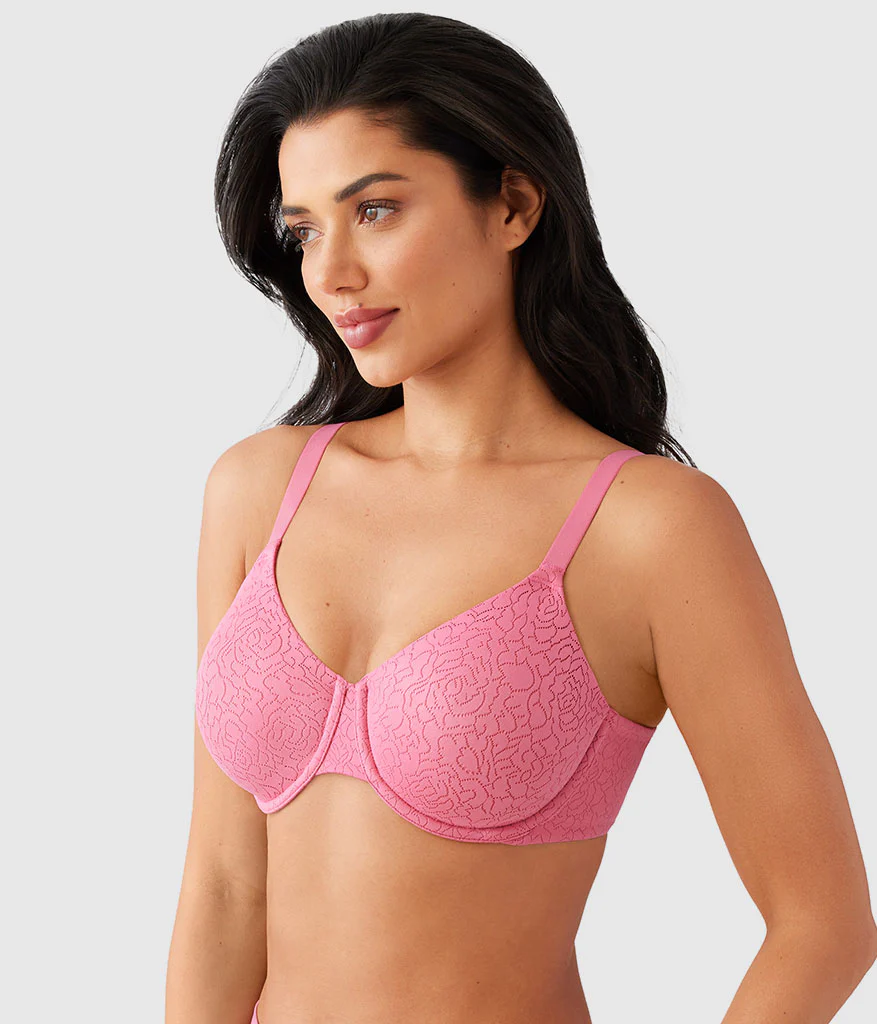 Inside Job™ Underwire Bra: Chateau Rose - Image 3