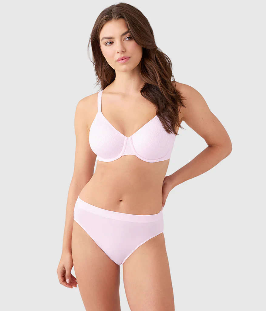 Inside Job™ Underwire Bra: Cradle Pink - Image 4
