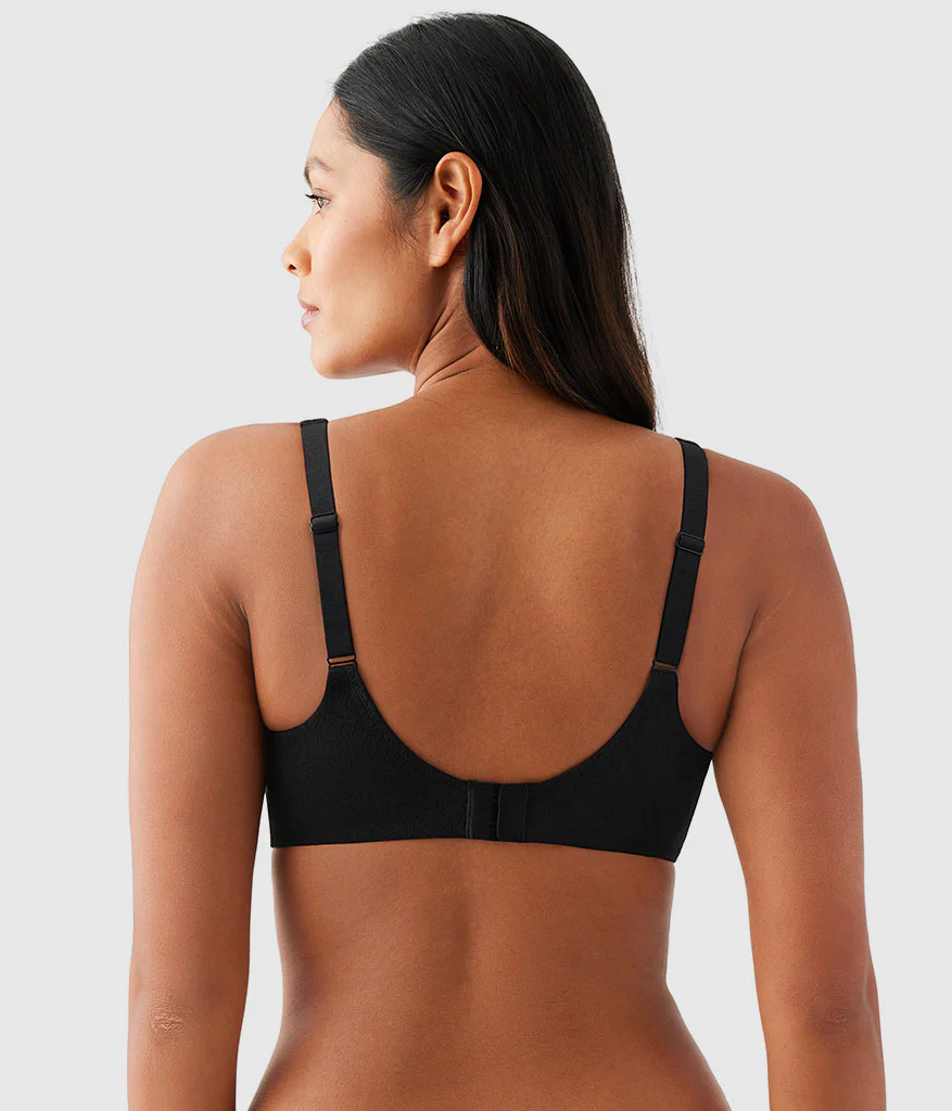 Inside Job™  Wire Free Bra: Black - Image 3