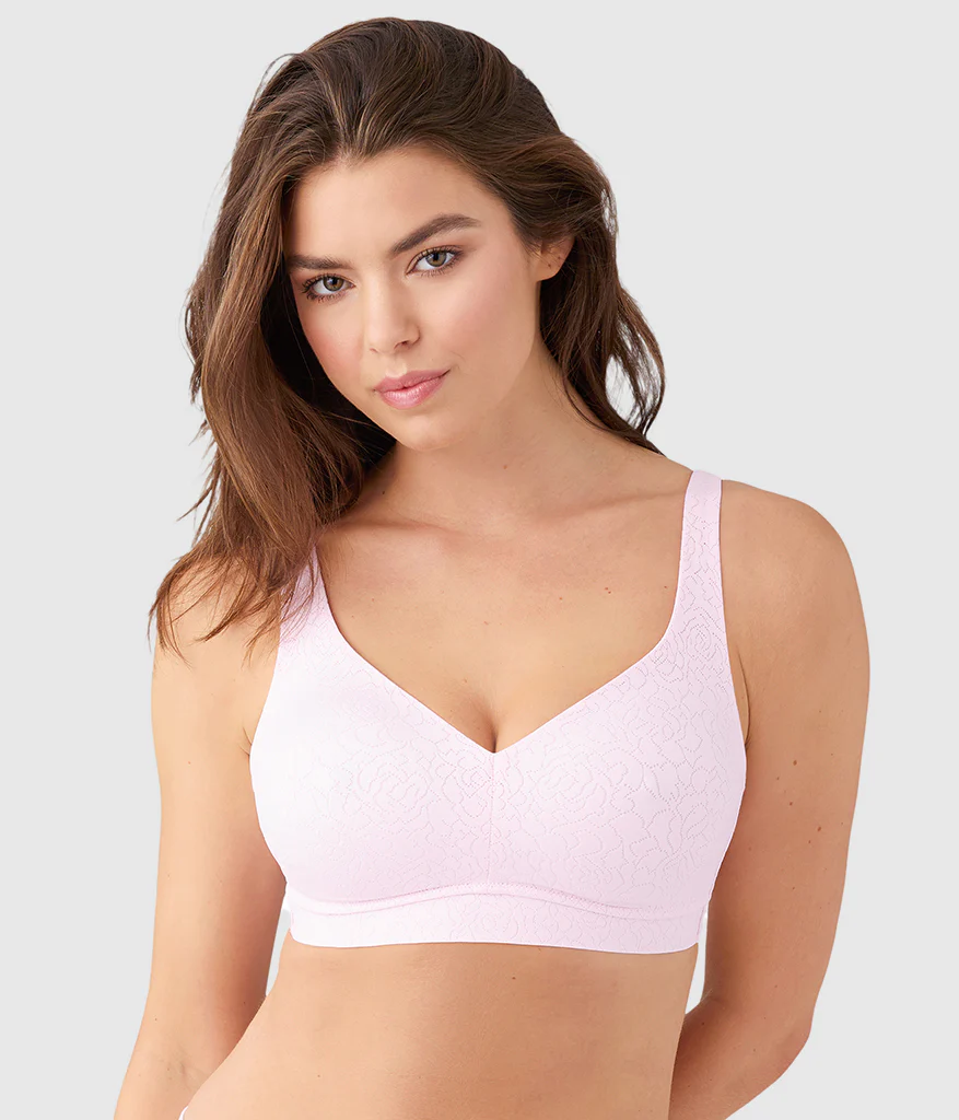 Inside Job™ Wire Free Bra: Cradle Pink