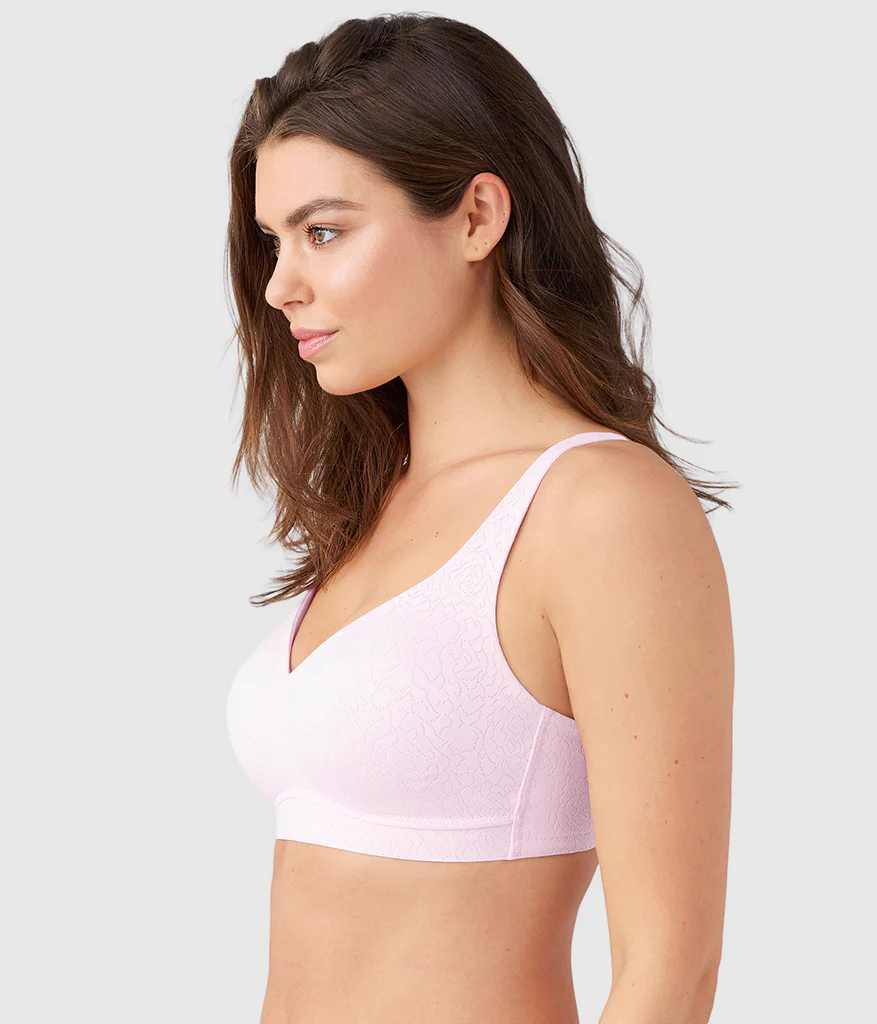 Inside Job™ Wire Free Bra: Cradle Pink - Image 2