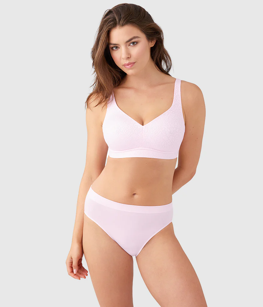 Inside Job™ Wire Free Bra: Cradle Pink - Image 4