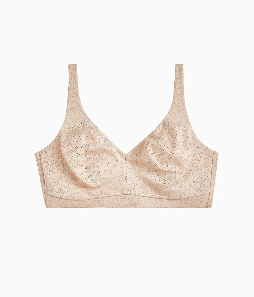 Inside Job™  Wire Free Bra: Sand - Image 5