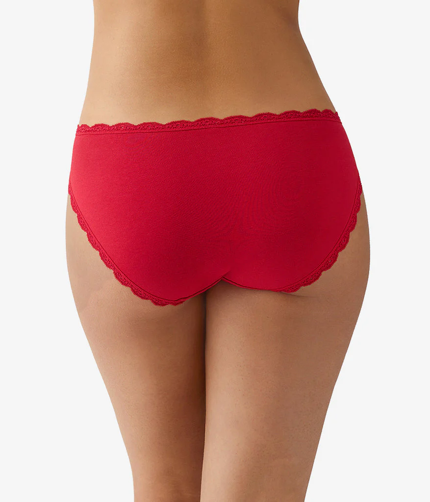Inspired Eyelet Bikini: Chili Pepper Red - Image 3