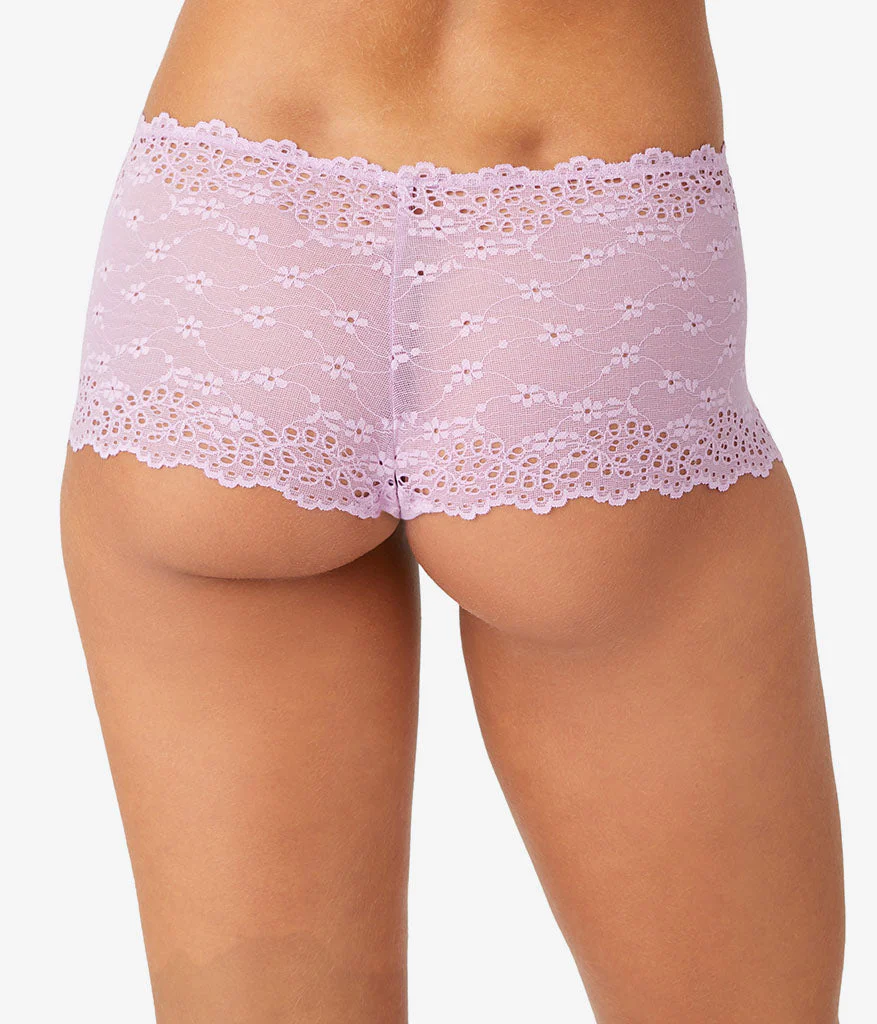 Inspired Eyelet Boyshort: Lavender Herb - Image 3