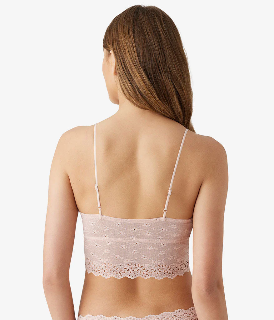 Inspired Eyelet Bralette: Rose Smoke - Image 3