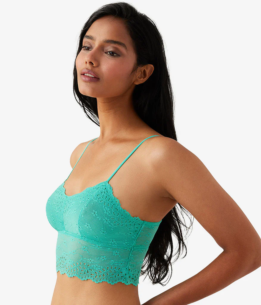 Inspired Eyelet Bralette: Water Garden - Image 2