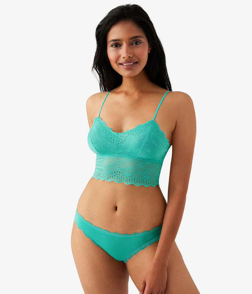 Inspired Eyelet Bralette: Water Garden - Image 4