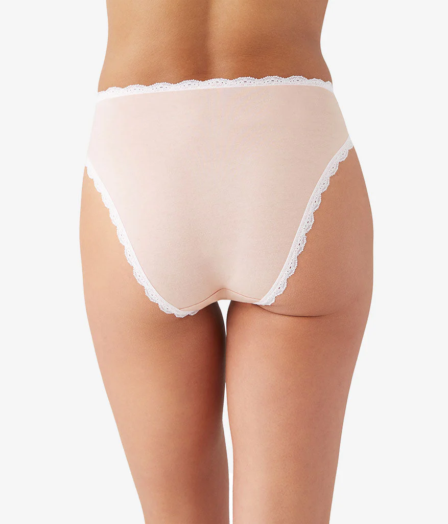 Inspired Eyelet Hi-Leg: Rose Smoke - Image 3