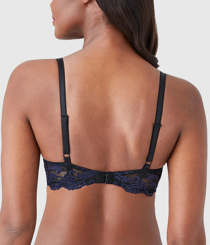 Instant Icon® Underwire Bra: Black/Eclipse - Image 2