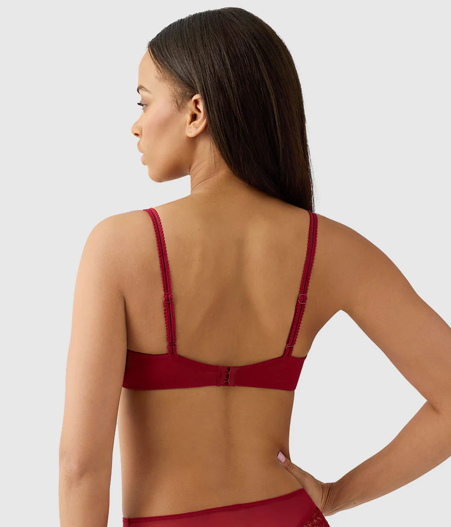 It's On Underwire Bra: Biking Red - Image 2