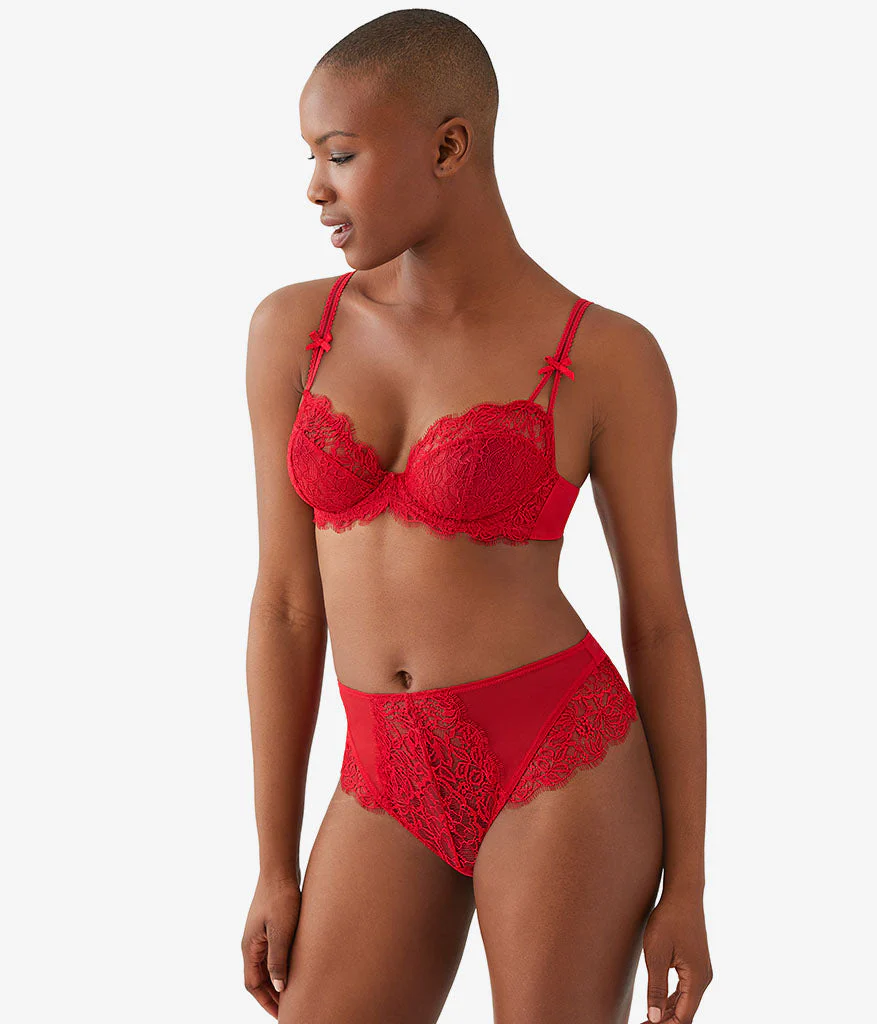 It's On Underwire Bra: Savvy Red - Image 4