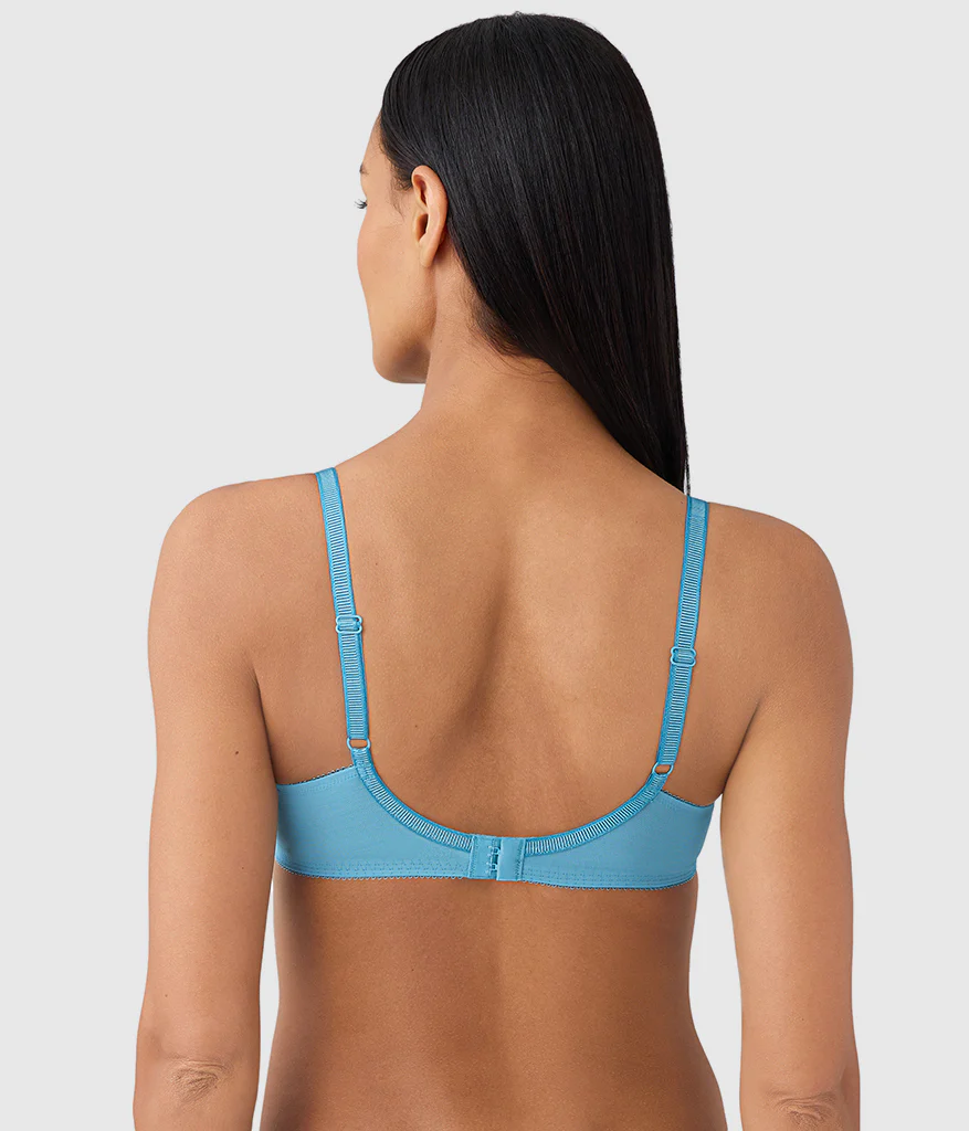 La Femme Underwire T-Shirt Bra: Adriatic Blue - Image 3
