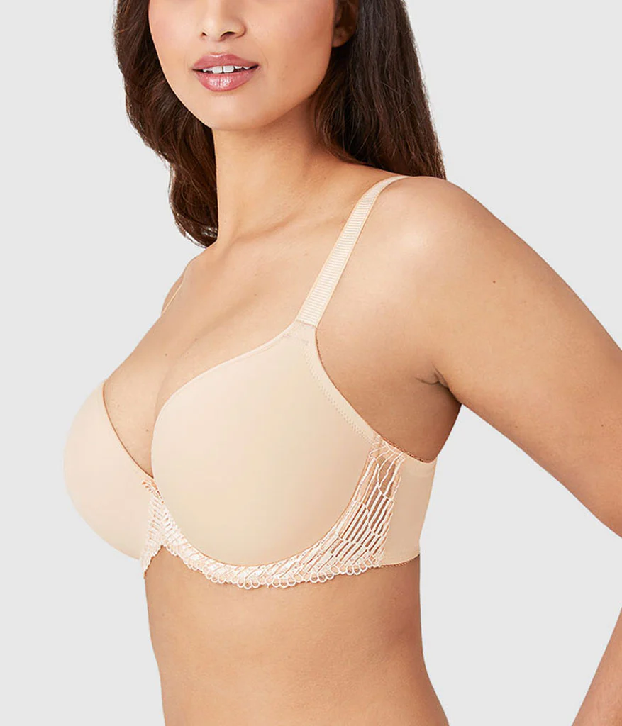 La Femme Underwire T-Shirt Bra: Sand - Image 3