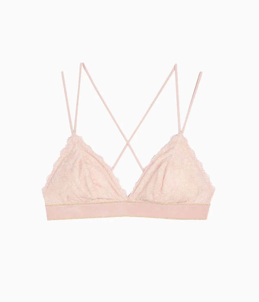 Lace Encounter Bralette: Rose Smoke - Image 5