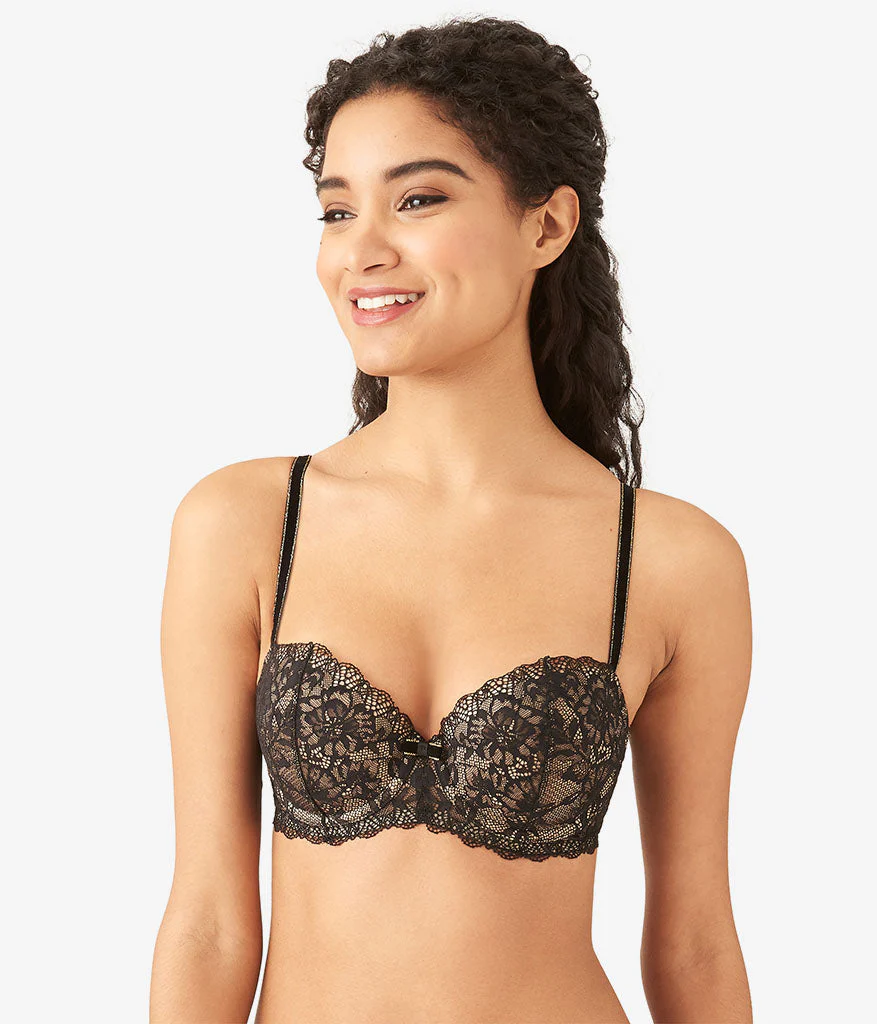 Lace Encounter Contour Bra: Night - Image 2