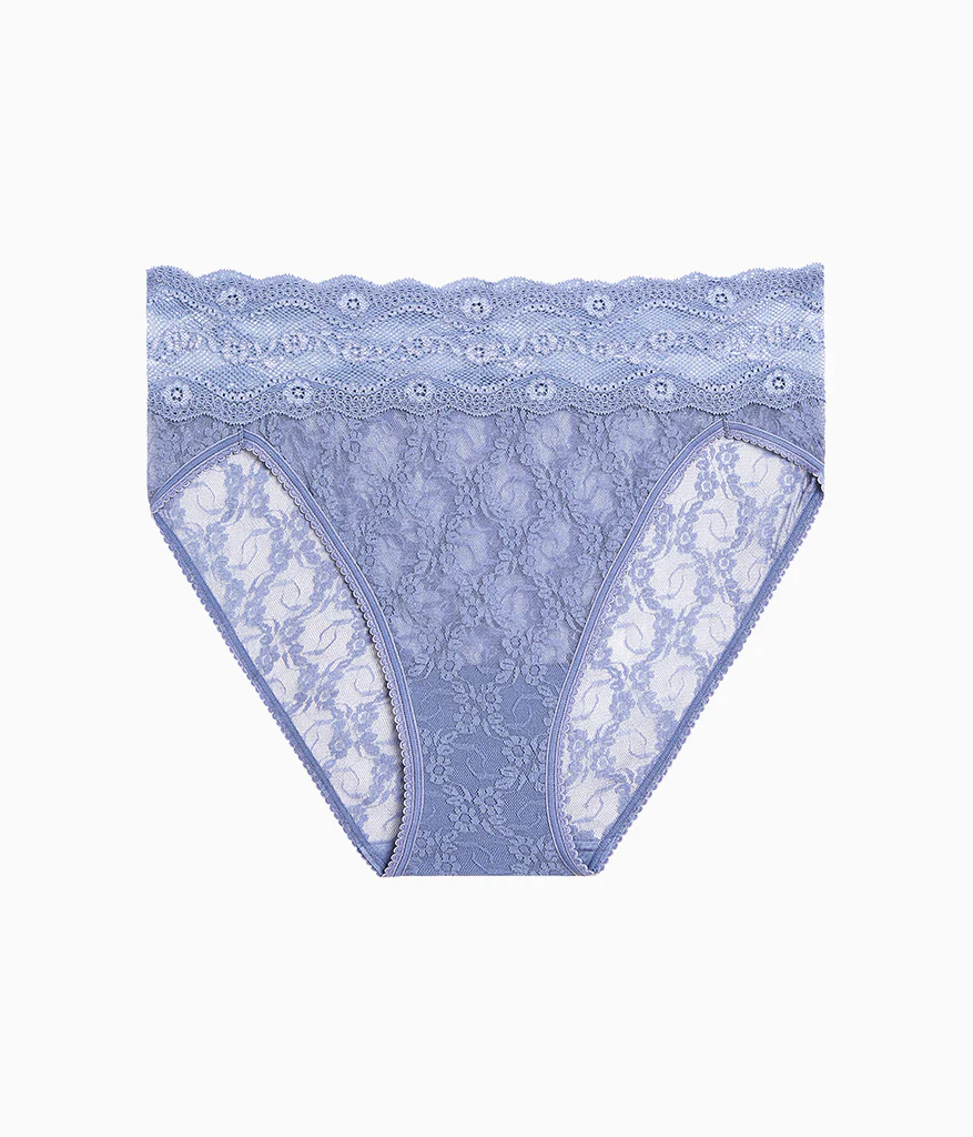 Lace Kiss Hi-Leg: Country Blue - Image 4