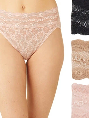 Lace Kiss Hi-Leg Panty Pack: White/Crimson Red/Night - Image 8
