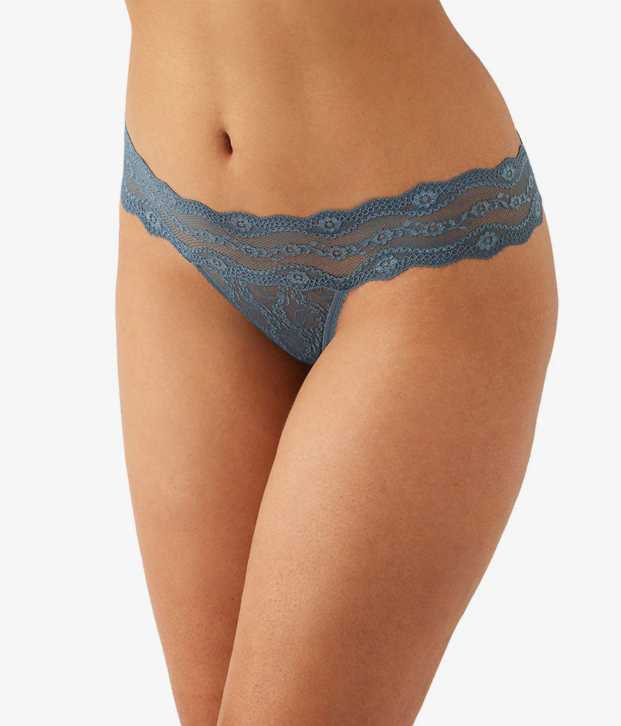 Lace Kiss Thong: Stormy Weather - Image 2