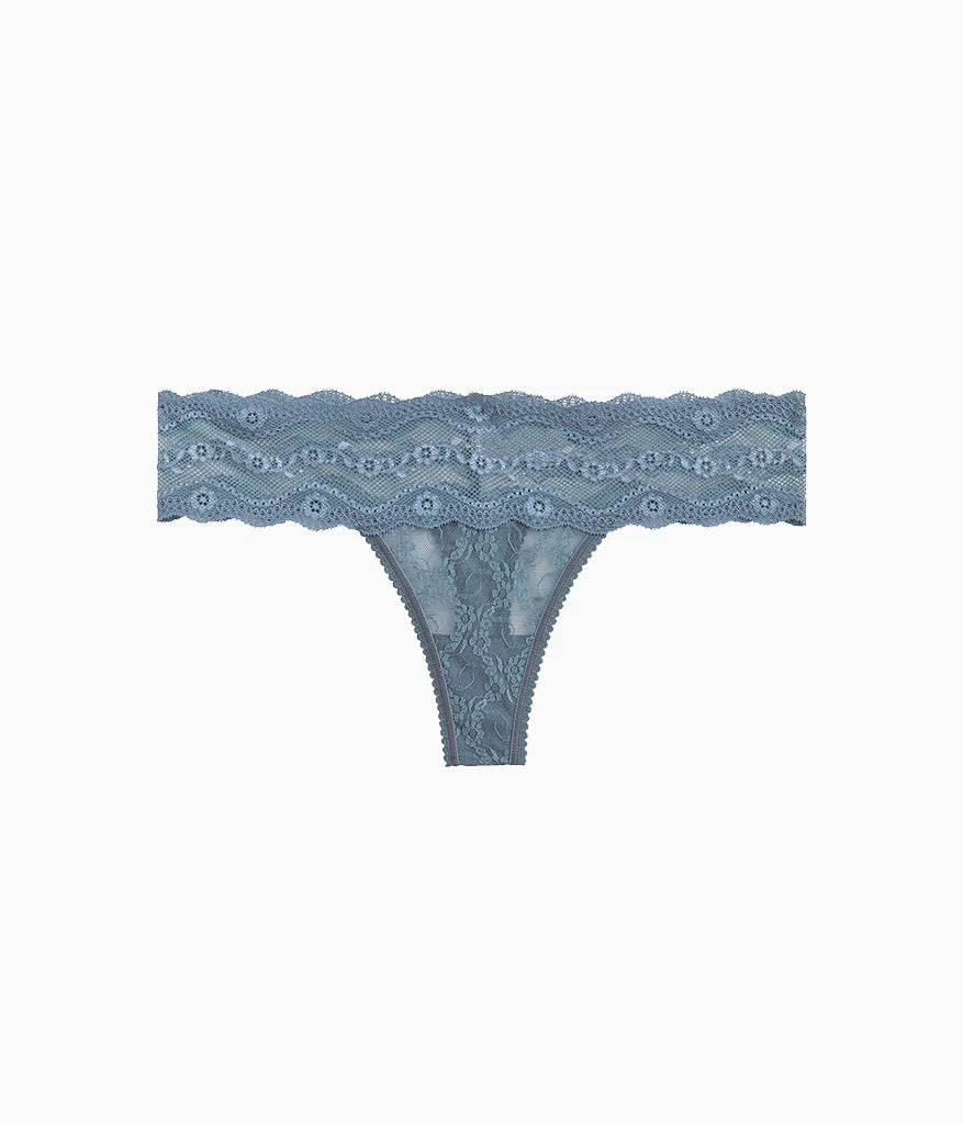 Lace Kiss Thong: Stormy Weather - Image 3