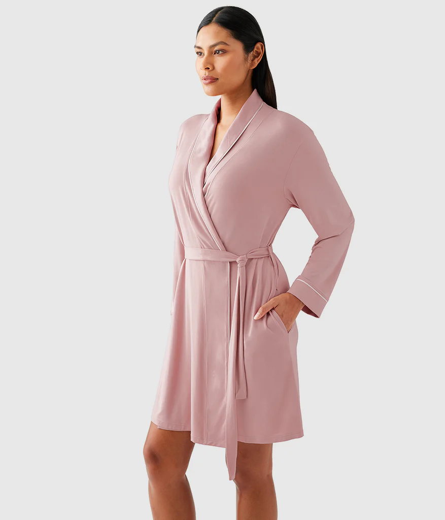 Lease to Lounge Robe: Blush Pink - Image 3