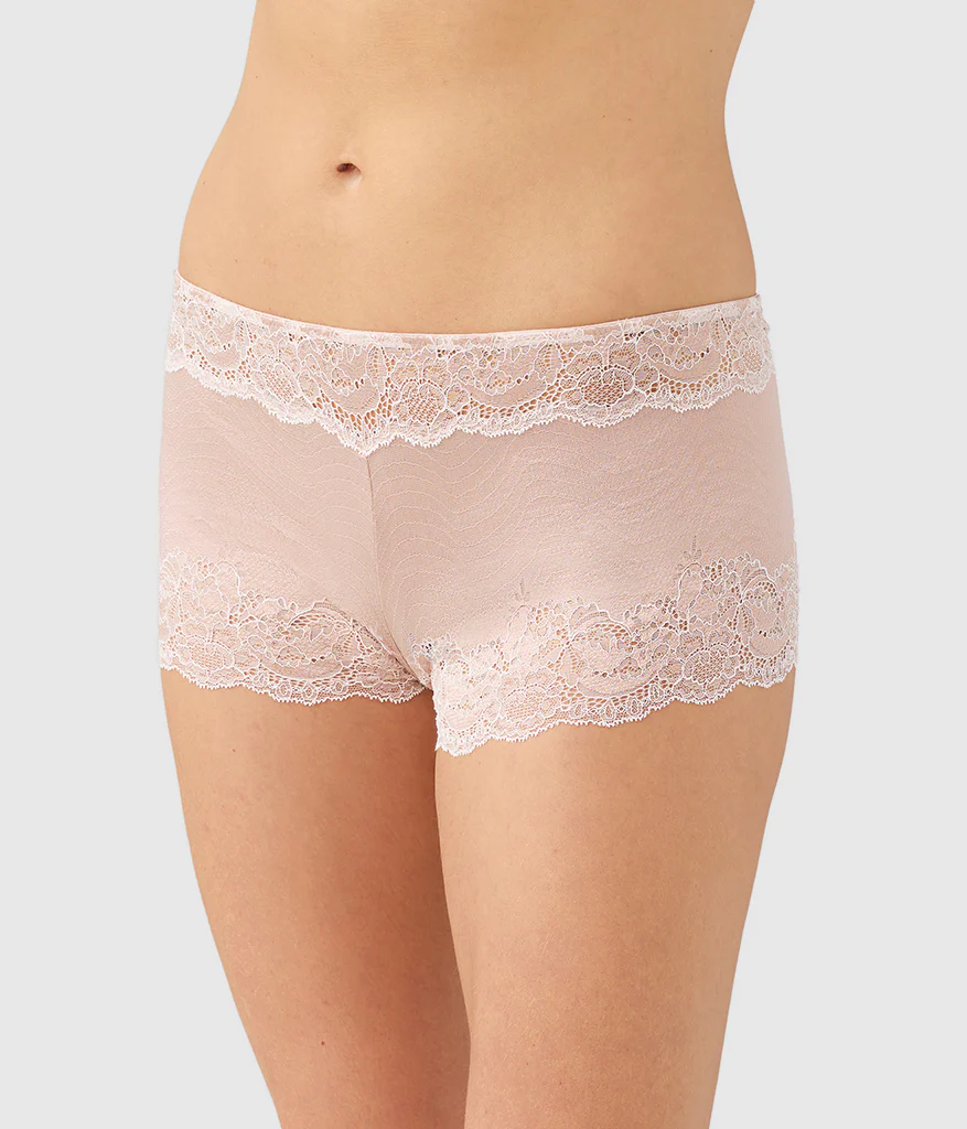 Modern Affair Boyshort: Rose Dust/Angel Wing - Image 2