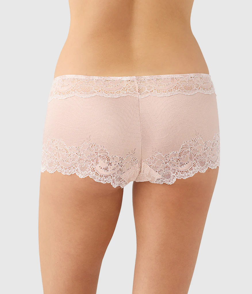 Modern Affair Boyshort: Rose Dust/Angel Wing - Image 3